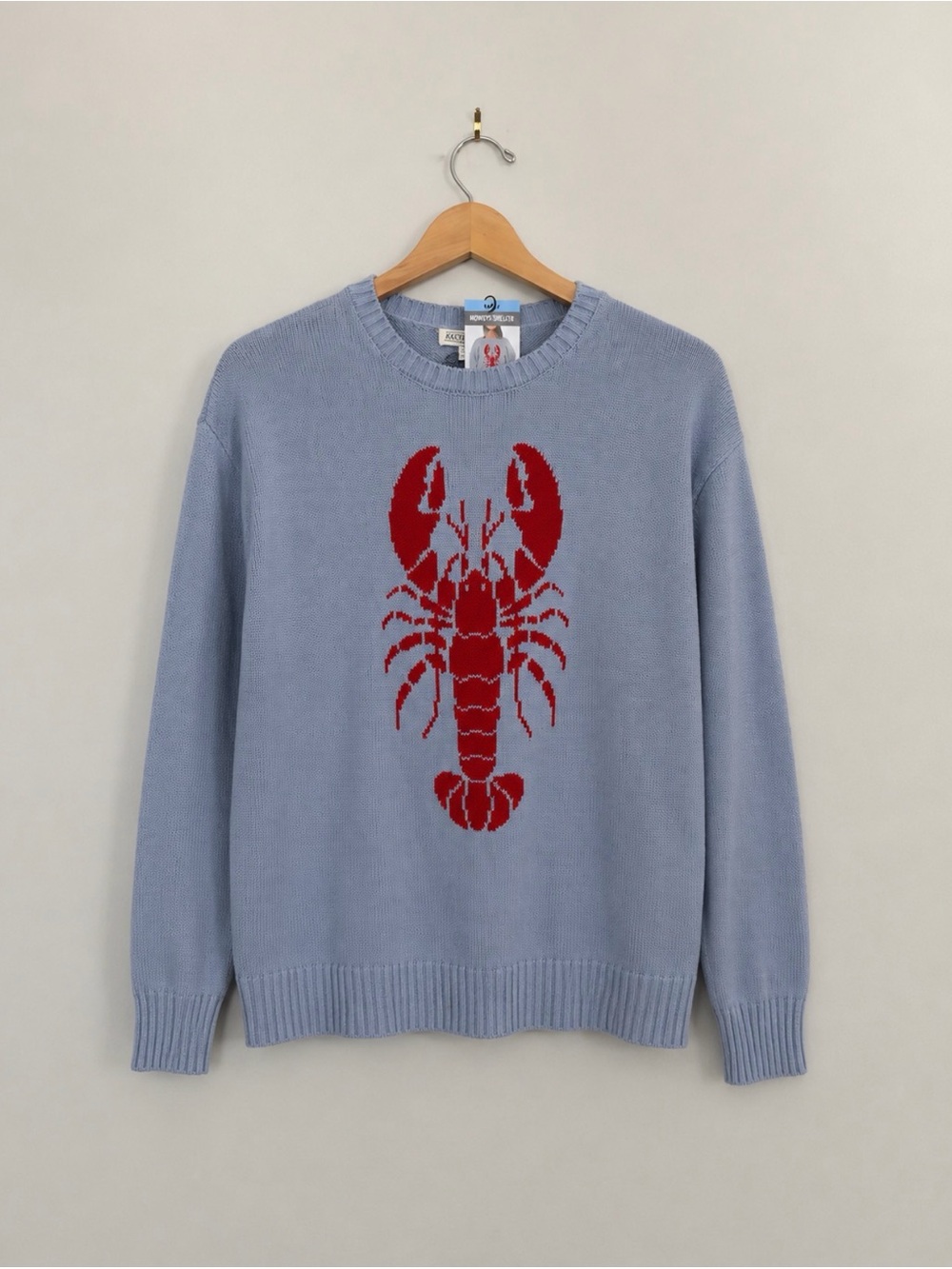 🦞Mighty Fine | Large | Lobster Coastal Sweater